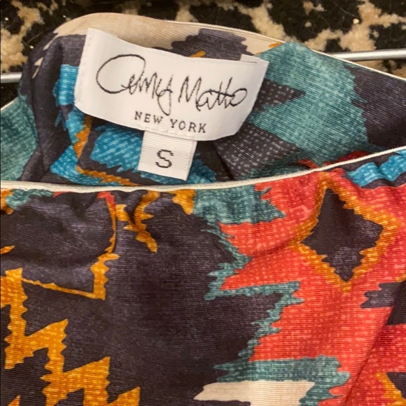 Adorable Southwest Print Strapless Dress - Picture 2 of 2